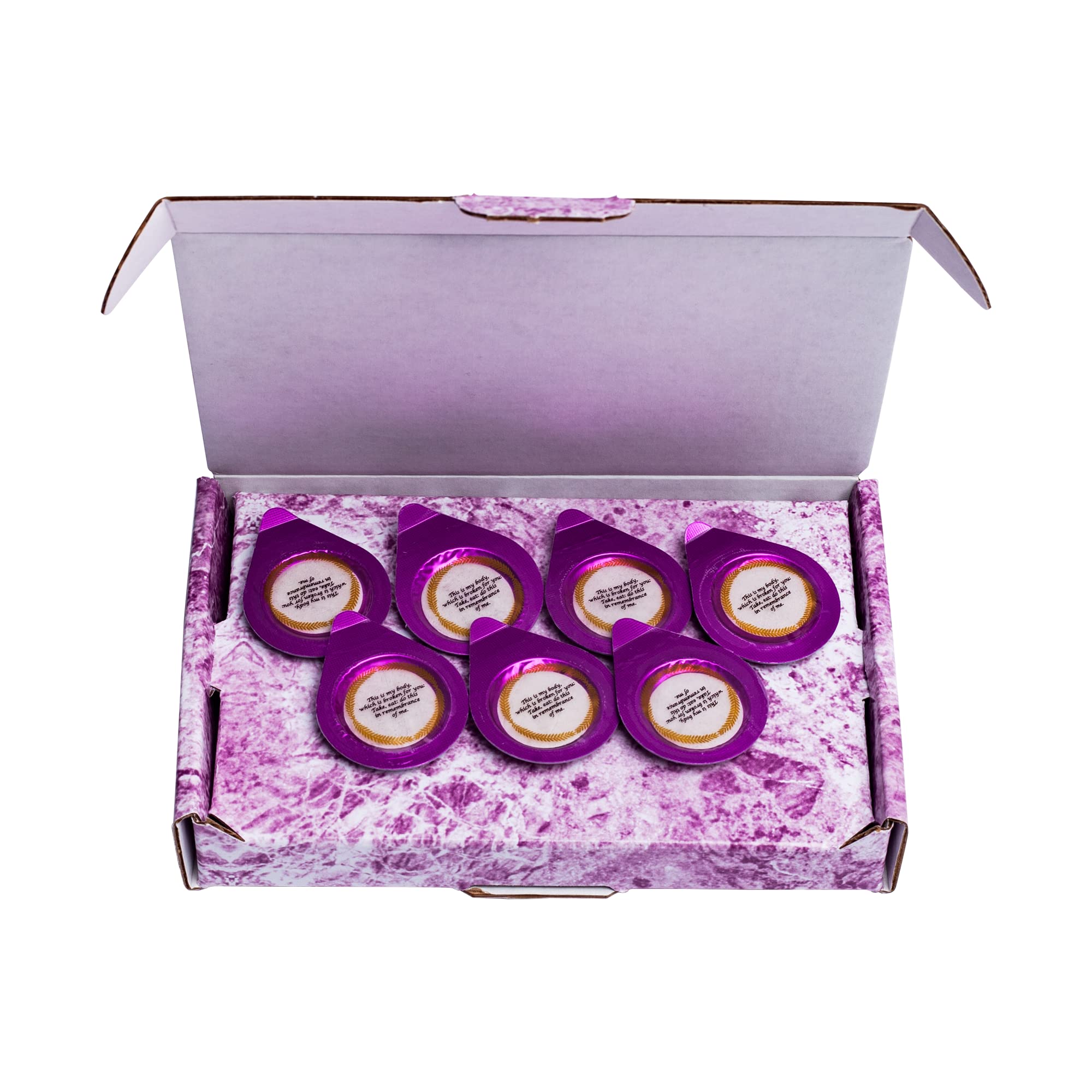 Celebration Cup, Grape Juice and Wafer Communion Cups Set, Pack of 7