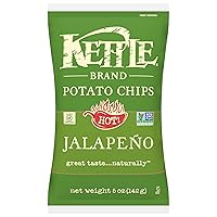 Vista 55 de Kettle Brand Papas fritas, chips de miel Dijon, mostaza Dijon + miel. 5 onzas