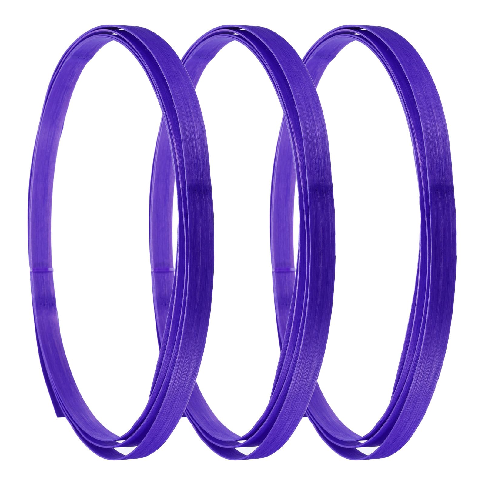 Bande de bambou pour tissage violette uxcell de 3m x 1,5cm pour loisirs créatifs