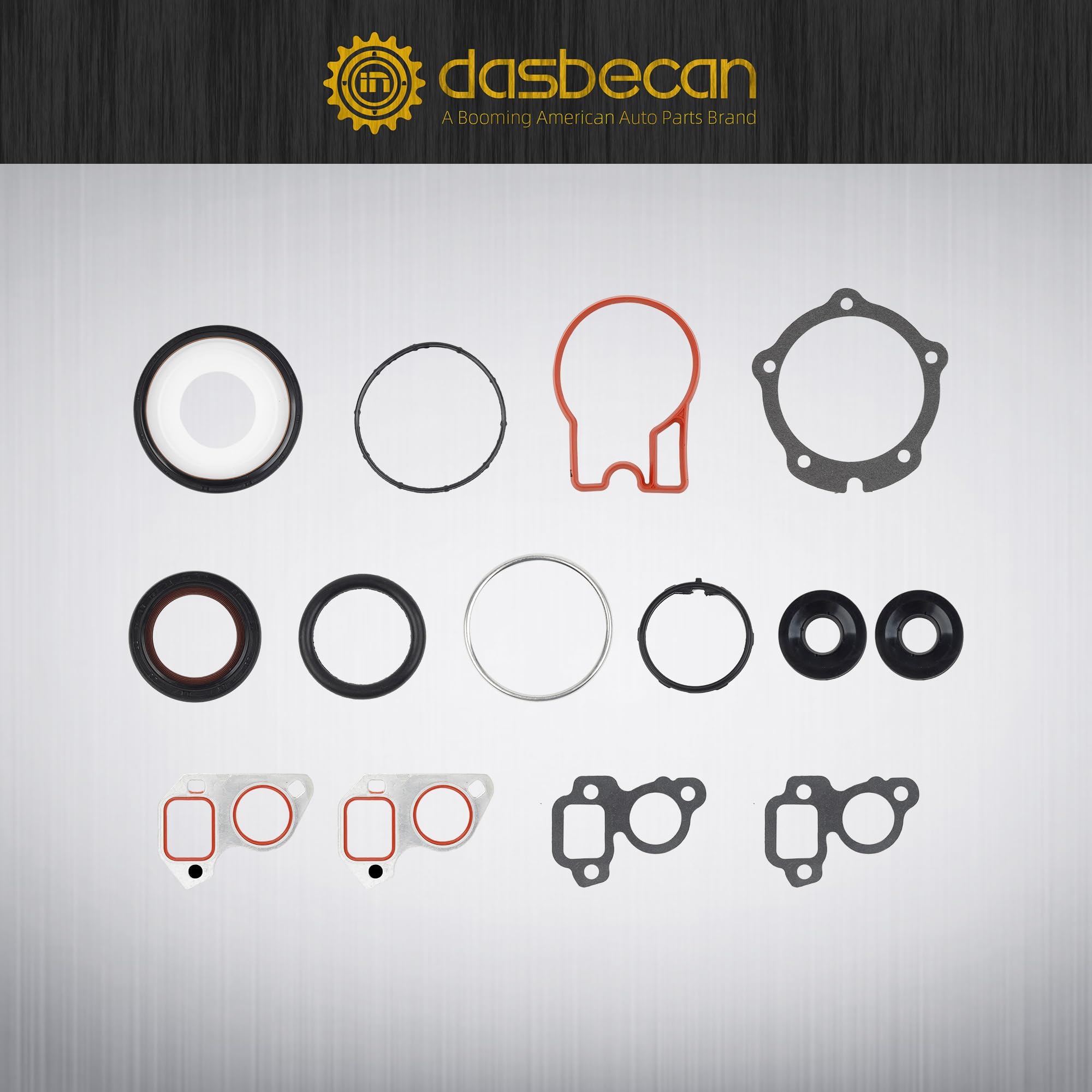Dasbecan Full Gasket Set With Head Bolts For GM 5.3L V8 - Compatible With Chevy Silverado, GMC Sierra, 2005-2014 - View #9