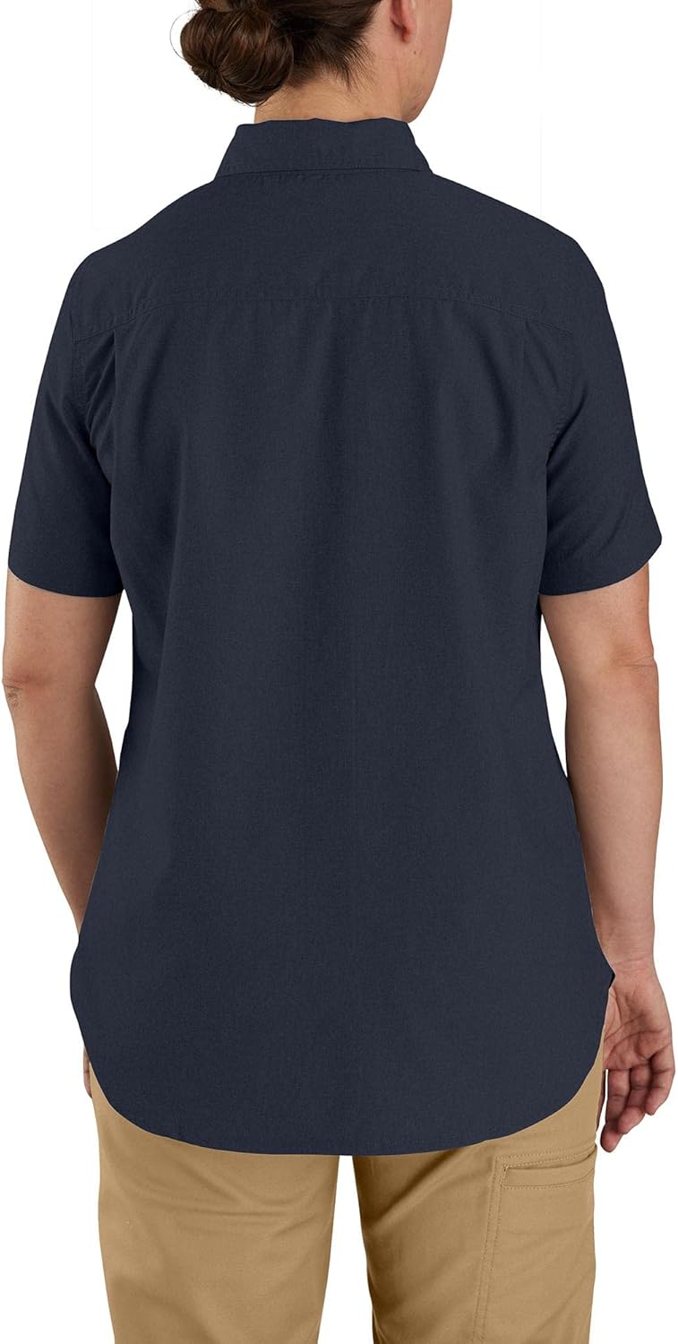 Carhartt Women's Force Relaxed Fit Lightweight Short Sleeve Shirt - Image 3