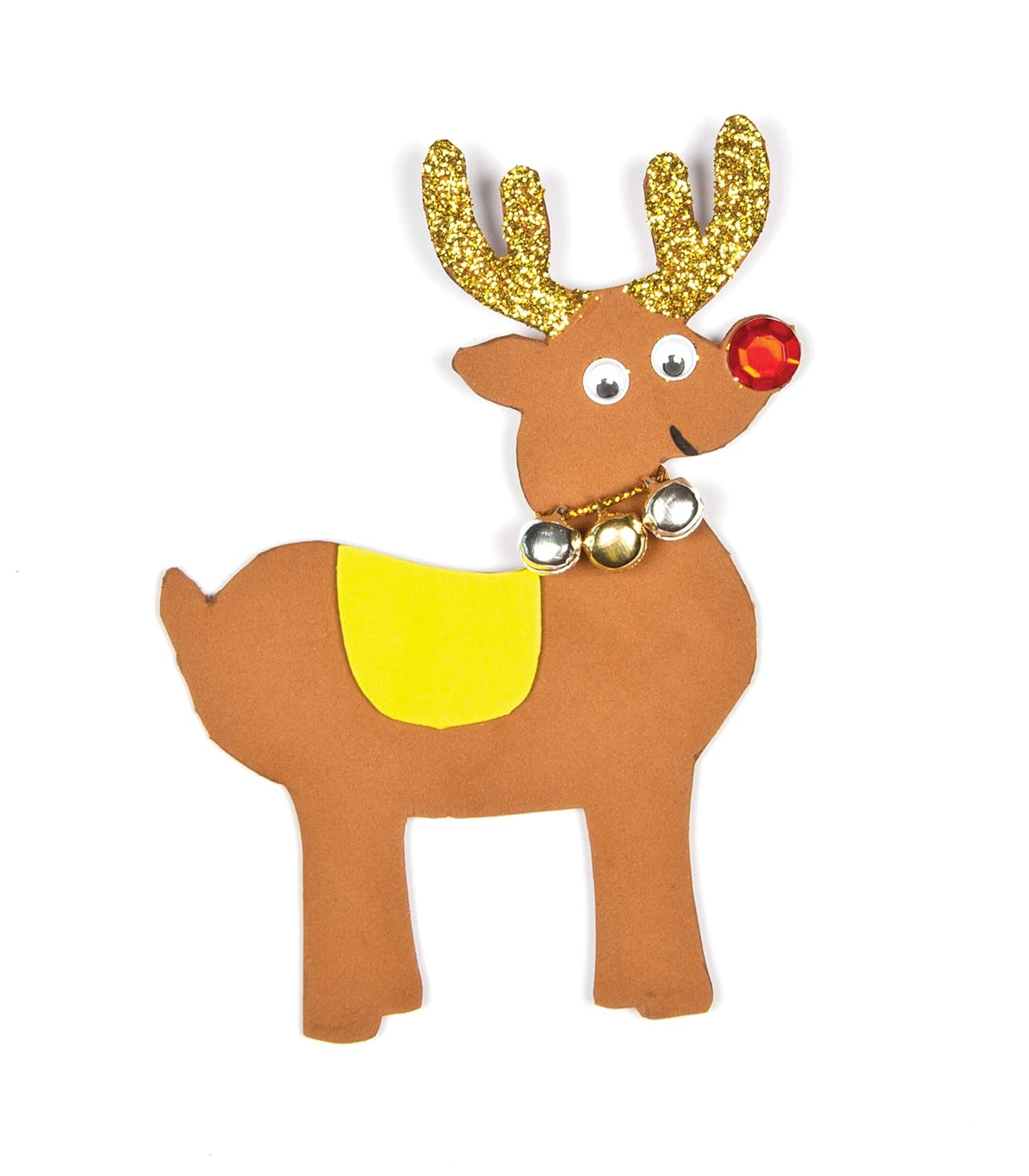 Baker Ross AF831 Gold and Silver Jingle Bells-Pack of 150, Creative Christmas Art and Craft Supplies for Kids' Projects and Ornament, 10mm, Gold & Silver : Arts, Crafts & Sewing