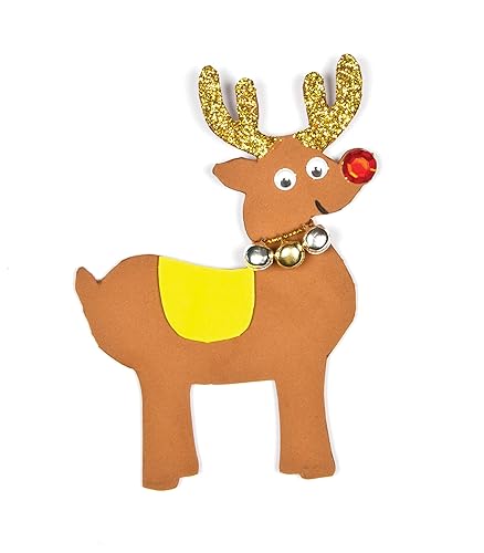 Miniatura 3 de Baker Ross AF831 Cascabeles dorados y plateados, paquete de 150, suministros creativos de arte y manualidades navideñas para proyectos y adornos