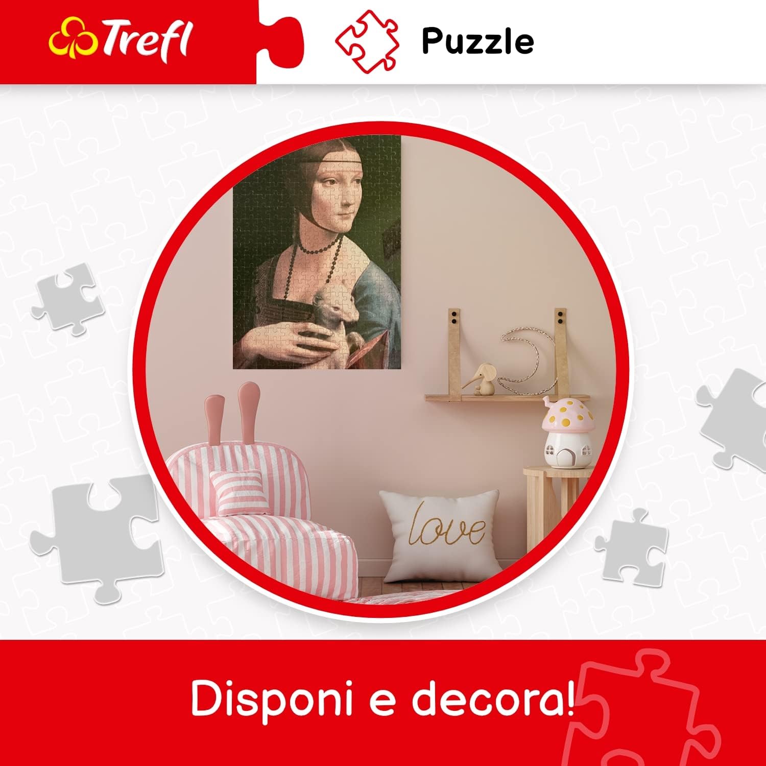 Puzzle 1000 pièces : Château sur l'île