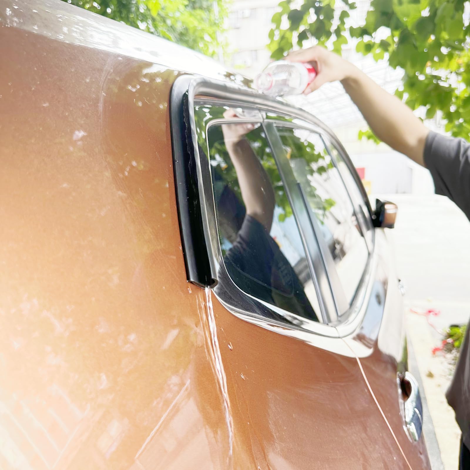 Para Caravanas YushengTai Canalón De Lluvia Para Vehículos Recreativos En Forma De J Desagüe Caravana Furgoneta
