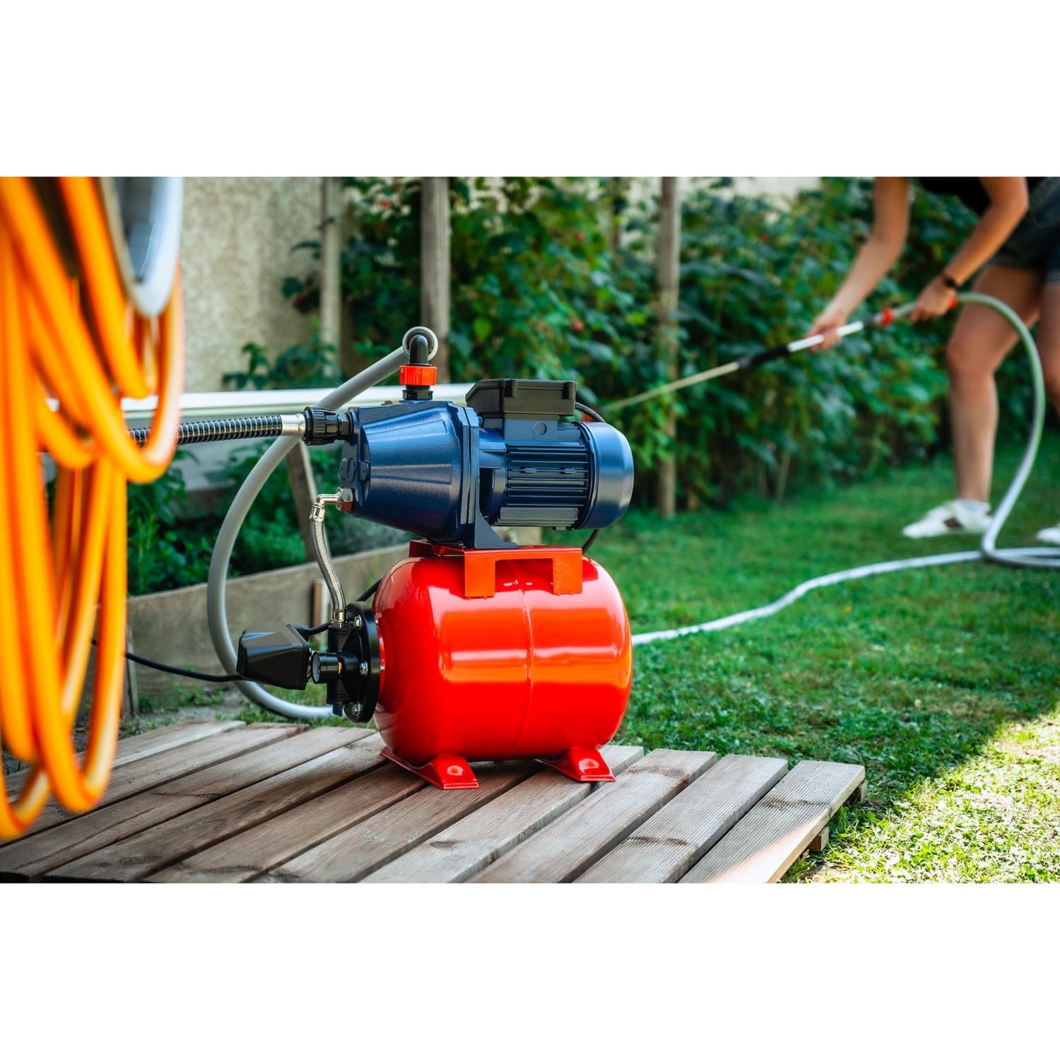 Groupe de surpression Spid’O ECOP 160/20 - Pompe 900 W + réservoir 20 L - Débit 3,6 m³/h - Pression 4,2 bars