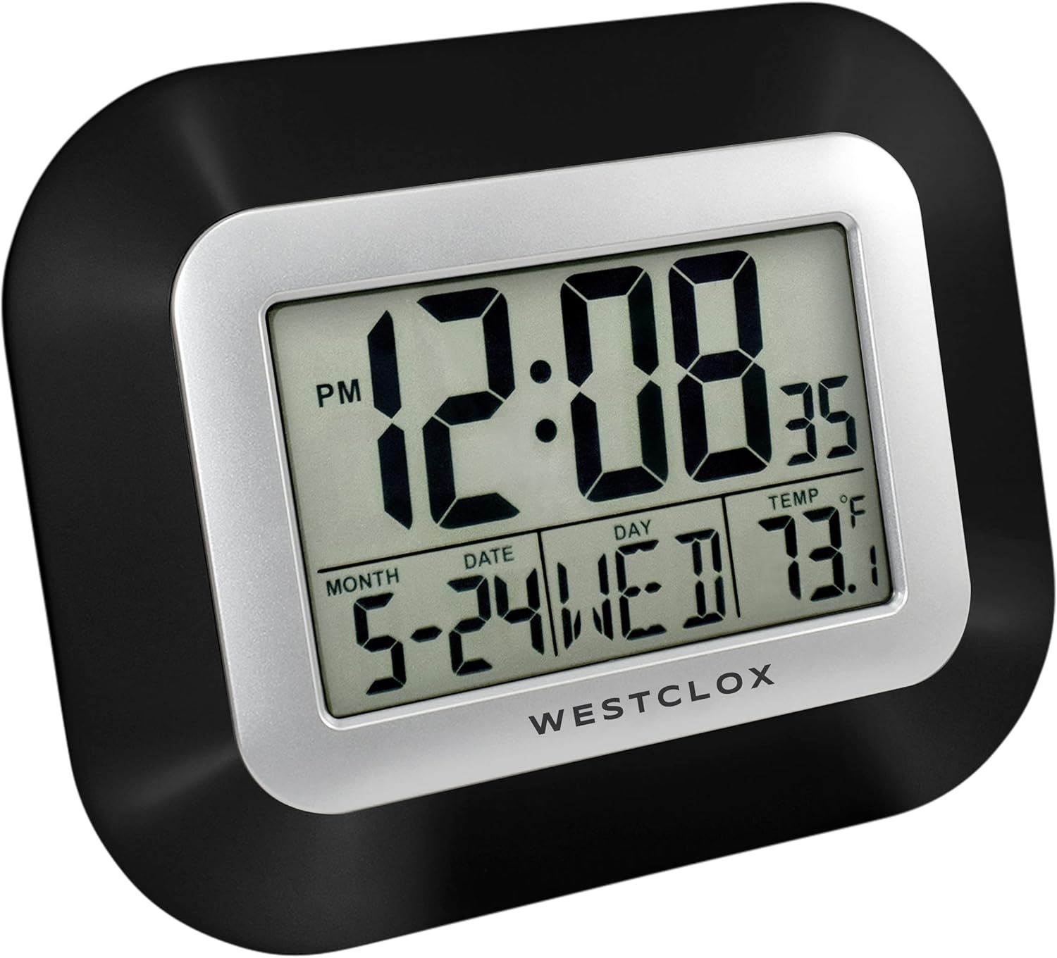 reloj de Pared Digital Silver 9in por Westclox El Salvador Ubuy