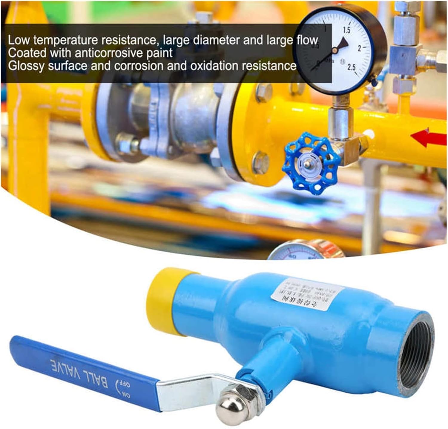 Q61F-25C-DN40 G1/4in Single Thread Welding Ball Valve Integral Welded Anti-Corrosion Connector