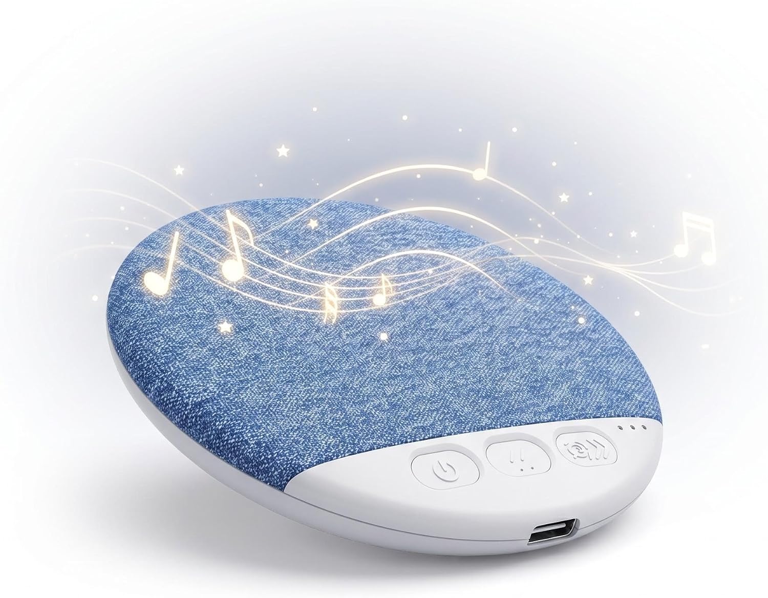 Dream Pillow Speaker, Ultra-Thin Bluetooth Speaker for Side Sleeper, Wireless Under Pillow Speaker for Sleeping