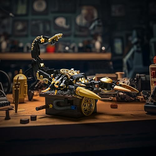 Miniatura 6 de Juego de construcción de animales de colección de insectos, insectos para fiestas de Pascua, insectos con componentes enlazables, juguetes de