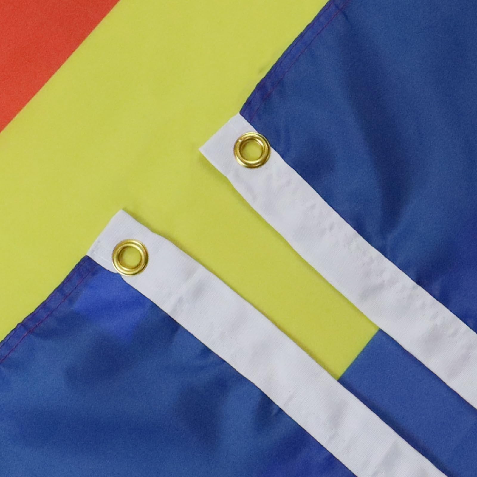 AZ FLAG Bandera Budista 150x90 cm Tibet Poliéster Ojales Metal
