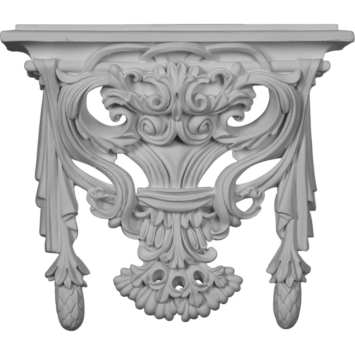 Ekena Millwork SH14X16X04HU Hurley Shelf, 15 3/4" W x 3 7/8" D x 14" H