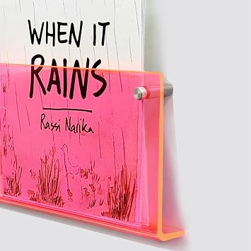 Amazon.com: ROYALITA 2-Pack Acrylic Magazine Holder Brochure Holder ...
