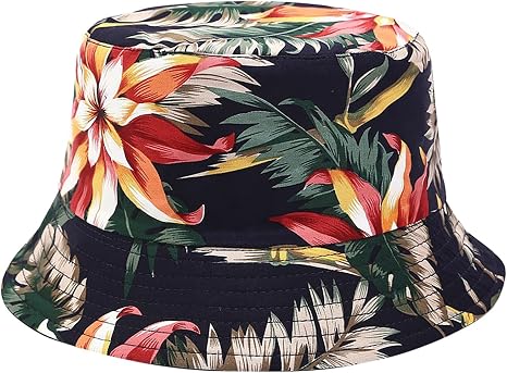 Beach Hat Trendy Print Travel Sun Hats 