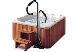Hot Tub Handrails for Easy Entry and Exit