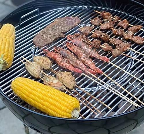 Miniatura 7 de GasSaf Rejillas de repuesto para Weber 8835, parrillas de carbón de 22.5 pulgadas, hervidor, intérprete, Master-Touch y otros, sistema de barbacoa