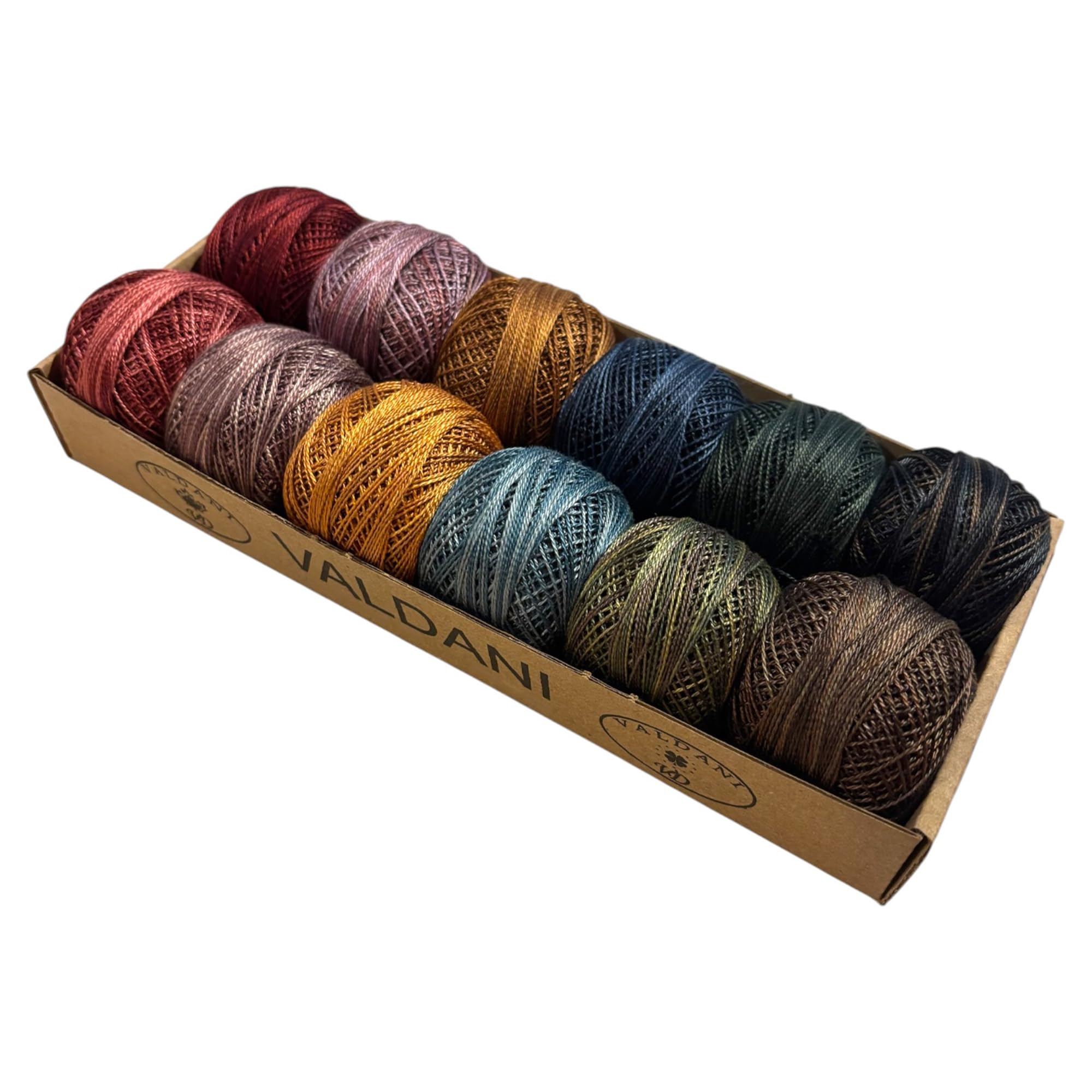 Valdani Pearl Cotton Sz 8 | Scrap Basket Collection | 73 Yds/Ball