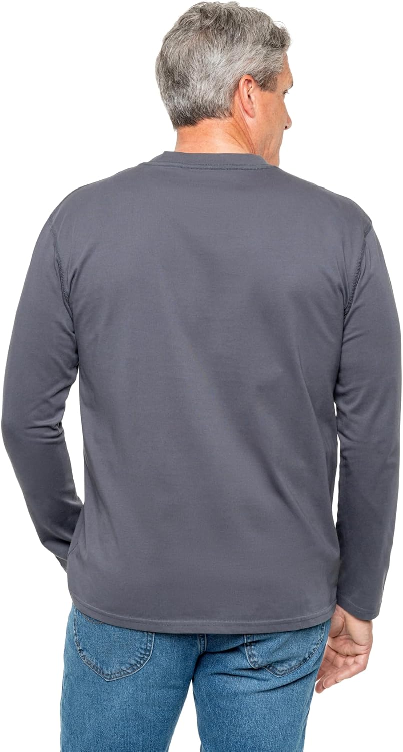 Insect Shield Men's UPF Wicking Long Sleeve Pocket T-Shirt - Image 2