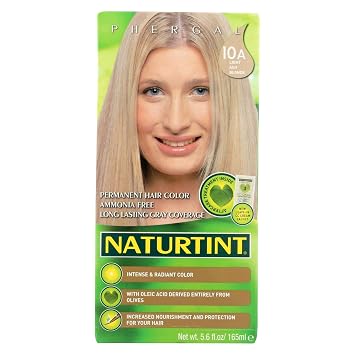 Naturtint Permanent Hair Color 10A Light Ash Blonde -- 5.6 fl oz