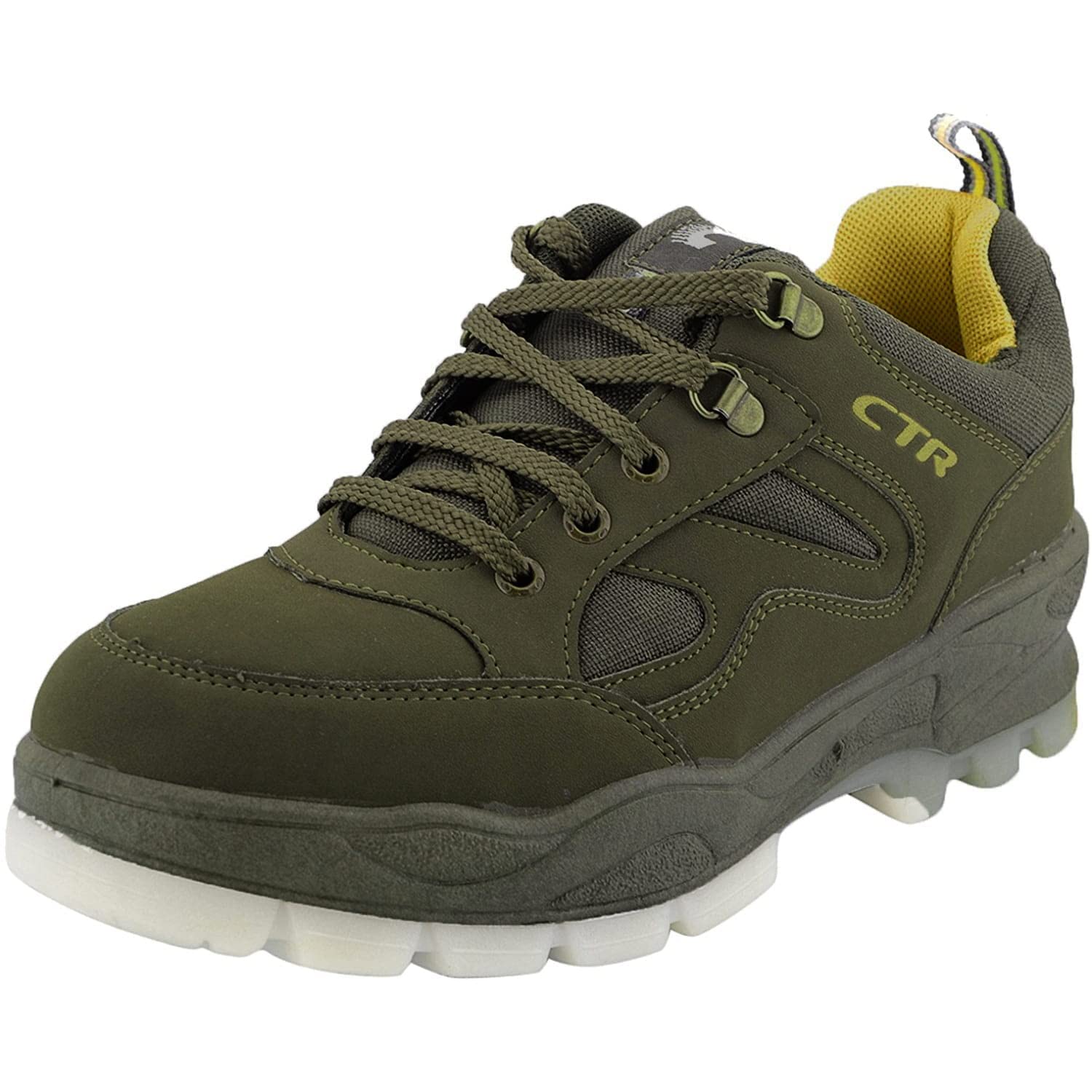 ADD GEAR CTR Trekking Shoes Anti-Skid Hiking, Mountain Boots for Men and Women - OD-1 Olive