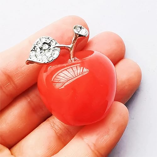 Vista 28 de 1 pieza de figuras coleccionables de cristales de manzana de rodonita y piedras curativas, decoración de habitación de 1.18 pulgadas, decoración