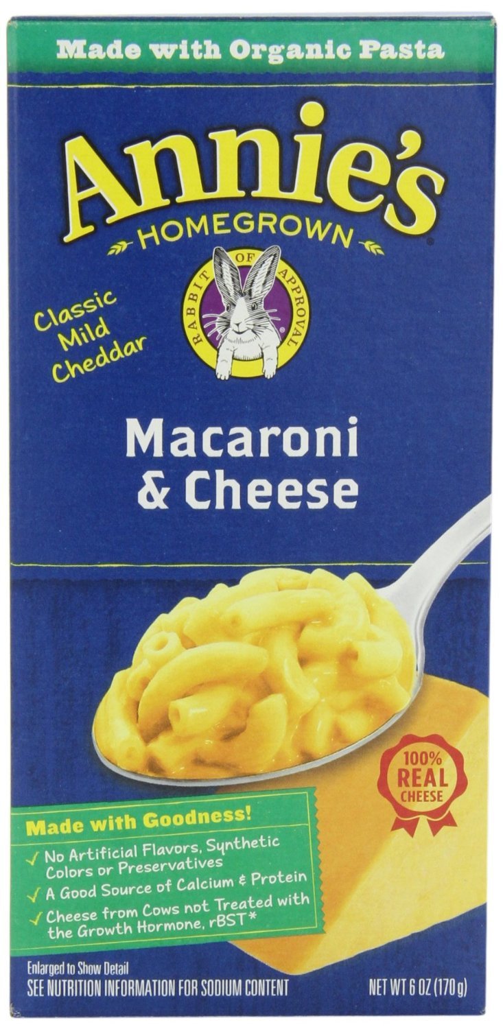 Annie's Macaroni & Cheese 6oz (pack of 4) Grocery & Gourmet Food
