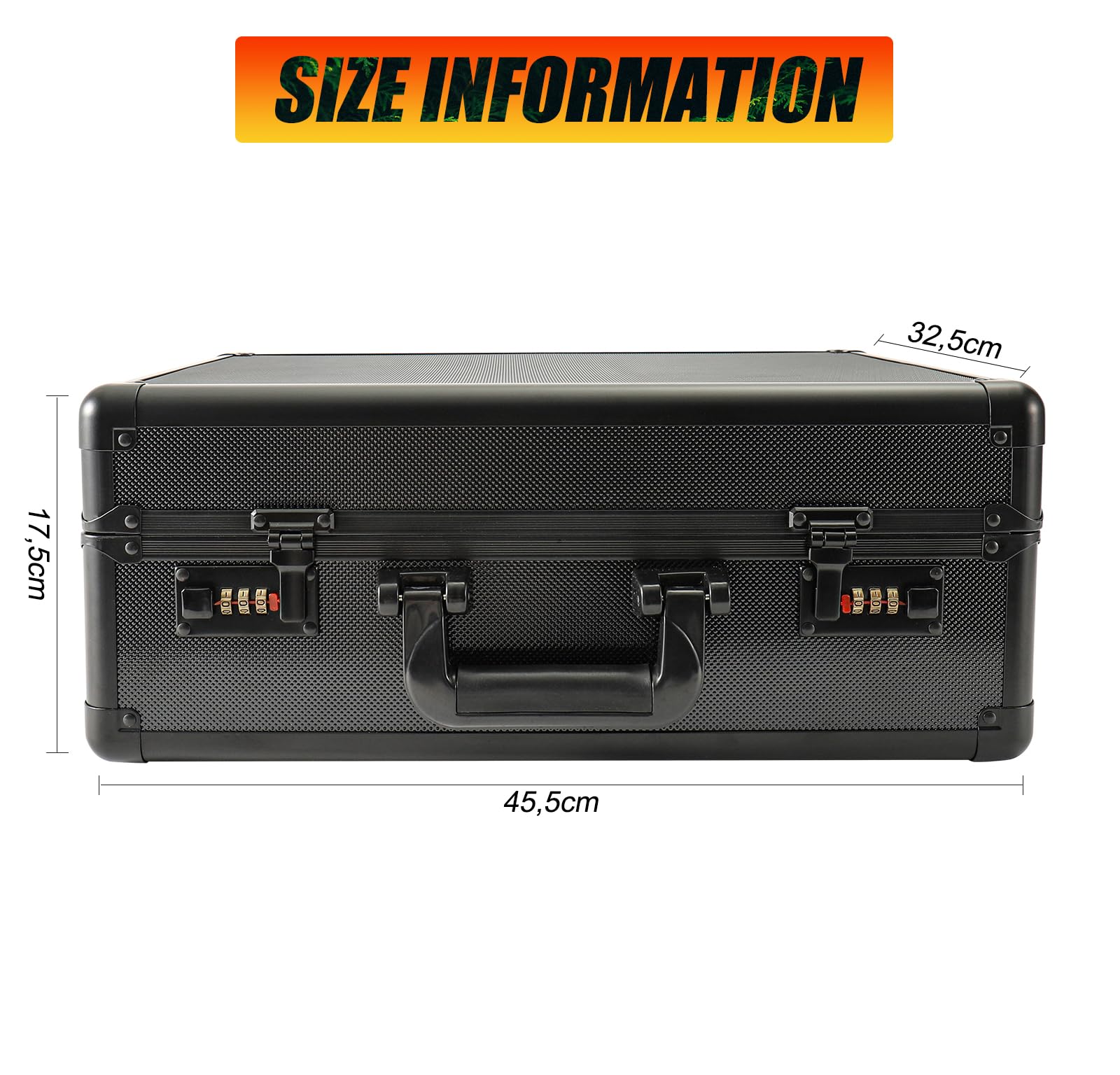 160+ 4 Reihe Graded Card Storage Box, Sammelkarten koffer für CSG, BGS, PSA Abgestufte Karten, mit herausnehmbaren Schaumstoffschlitzen und Zahlenschloss
