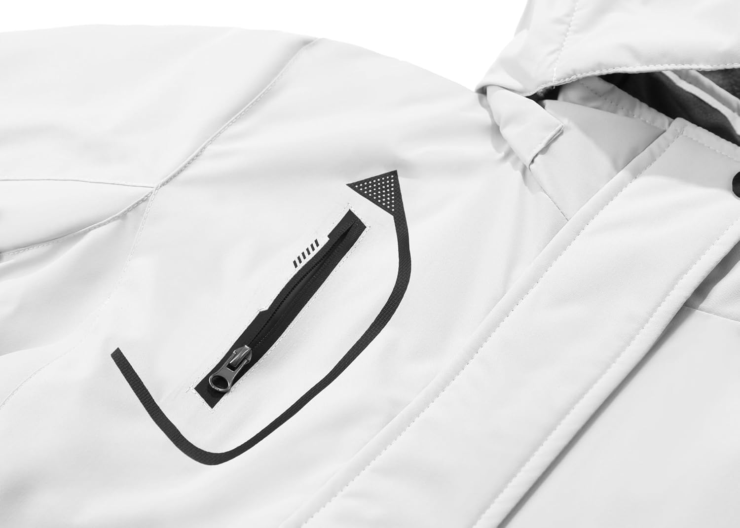 Spmor Girls' Waterproof Ski Jacket Warm Coat Windproof Winter Snowboarding Jacket