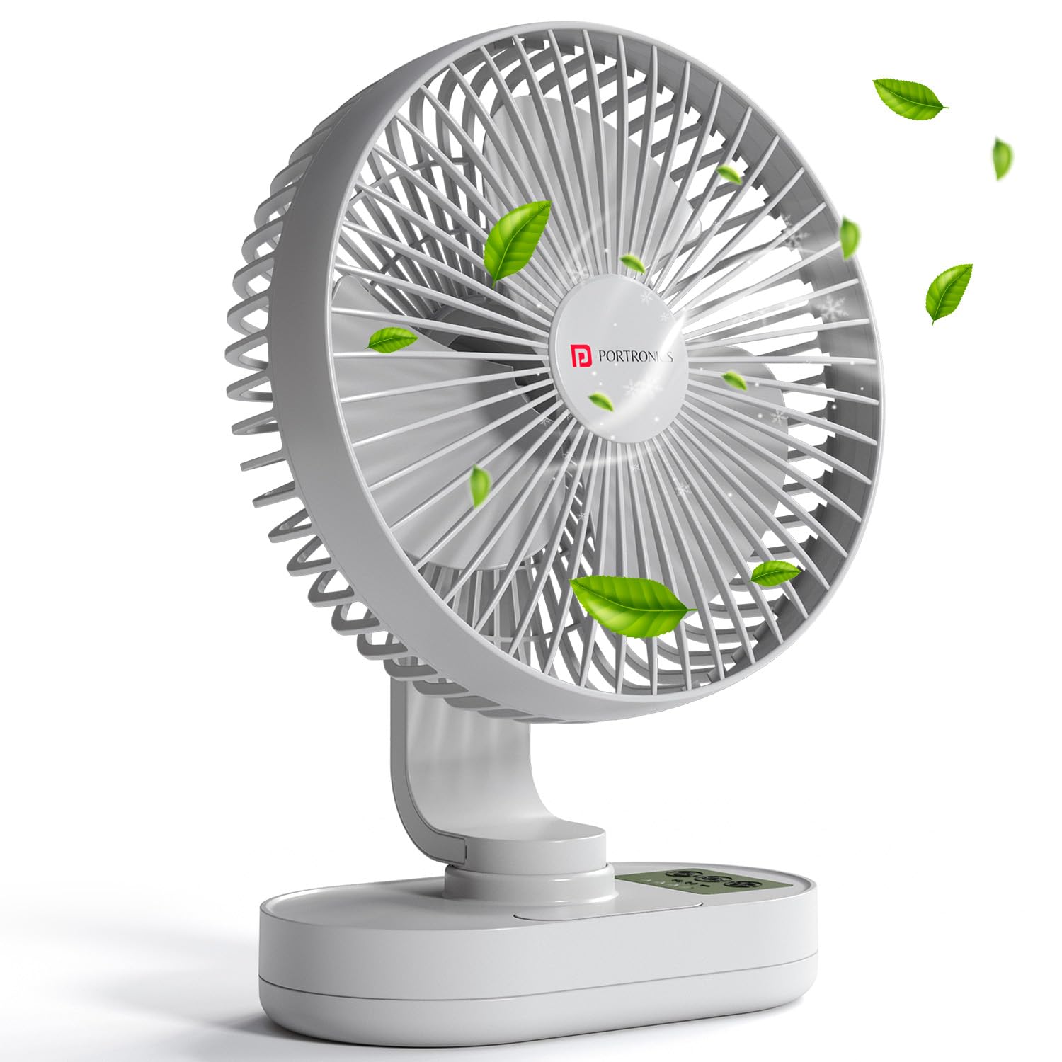Portronics Airloop Portable Rechargeable Desk Fan – table fan under 1000