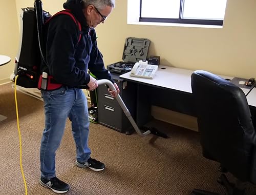 Miniatura 3 de Cen-Tec Systems 98317-AZ - Aspiradora comercial HEPA con juego de accesorios, 6 cuartos de galón, color negro