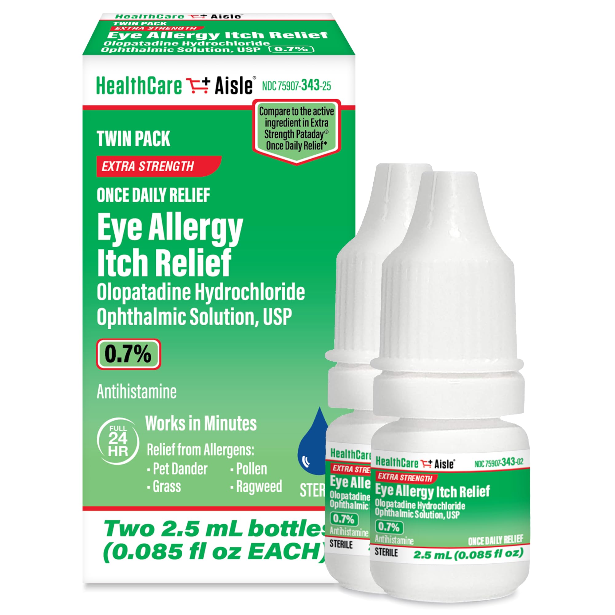 HealthCareAisle Eye Allergy Itch Relief