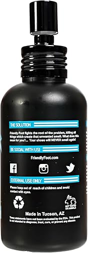 Miniatura 8 de Spray Desodorante de zapatos y desodorante de pies totalmente natural Removedor de olores resistente para zapatos apestosos y pies malolientes