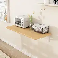 Wall Mounted Laundry Room Folding Table，Fold Down Desk for Small Spaces |Office|Study|Work Bench|Kitchen Dining Restaurant| Home Bar | Waterproof Easy to Install and Clean35.5 x19.7