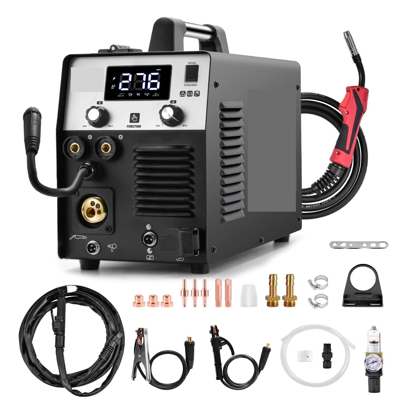Qaxrzcucd One Color Plasma Cutting Welder Digital Screen Easy To Cut, Powerful Operation(Hvm270)