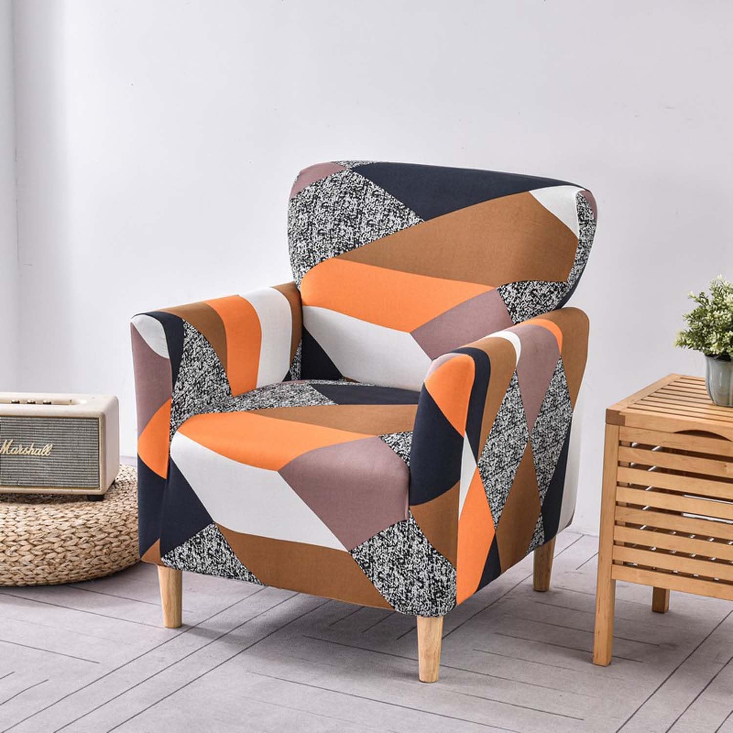 Amazon.com: ZEaink Banquet Armchair Slipcover Stretch Chair Covers