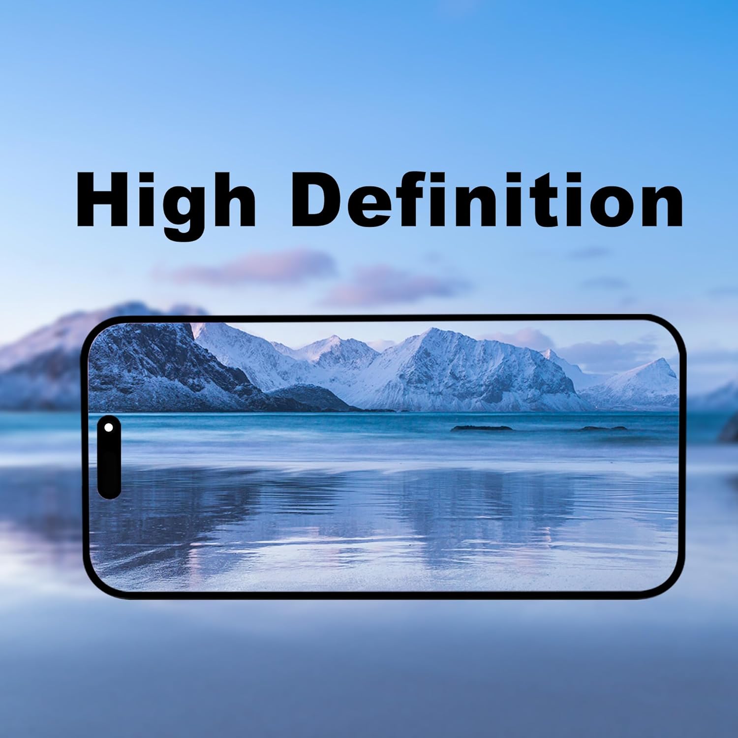 ZOETEC Screen Replacement for iPhone 15 Pro, [Support Face ID] Full HD Retina Display Touch Screen Digitizer Frame Assembly with Repair Tools Kit