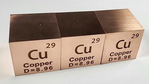 Miniatura 278 de Cubo de metal cobalto de 0.39 pulgadas (0.394 in) hasta un 99.9% puro elemento de tabla periódica de densidad grabada, colección de bloques