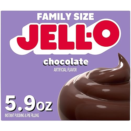 Jell-O pudín instantáneo y relleno para pastel, sabor Chocolate, 5.9 oz