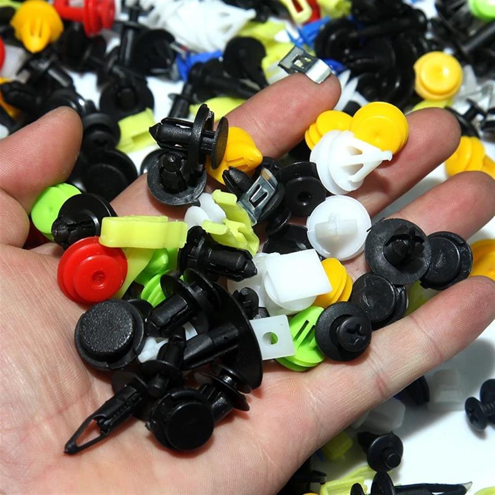 Viti e accessori 850 Pezzi Misti Di Fissaggio Automatico E Strumento Per Paraurti Per Auto Clip Rivetto Pannello Porta Parafango Fodera Per(850pcs 13pcs tool)