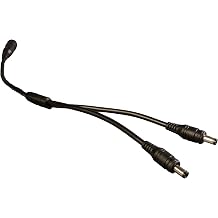 12 V 24 V G  Kayna  S r c s  i in A r Hizmet DC Da t c  Kablosu AC Adapt r LED I k ve G venlik Kameras  1 ila 2 kablo 18 AWG G sterge