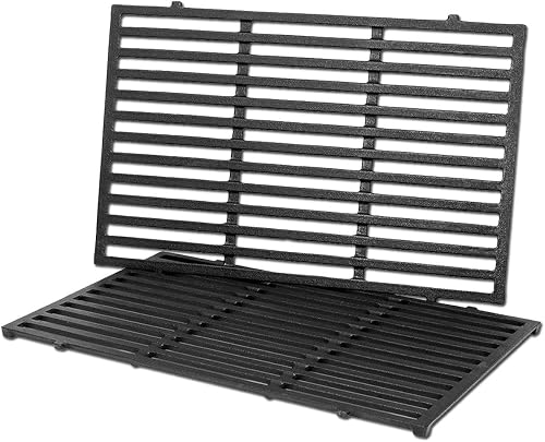 Utheer 17.5 Inch 7638 Cooking Grid Grates for Weber Spirit 300 310, Spirit 700, Spirit E/S-310, E/S-320, E/S-330, Weber 900, Genesis Silver Gold Platinum B C, Grills Replacement Parts for Weber 7639