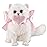 Bearington Cat Stuffed Animal - Ralistic Cat Plush Lifelike White Kitten Toys for Girls - Pretty Kitty 10