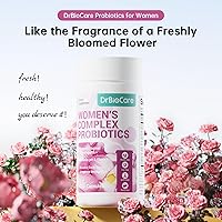 Vista 2 de Probióticos complejos para mujeres, probióticos vaginales para la salud vaginal, extracto de ashwagandha, concentrado de arándano, extracto de hoja