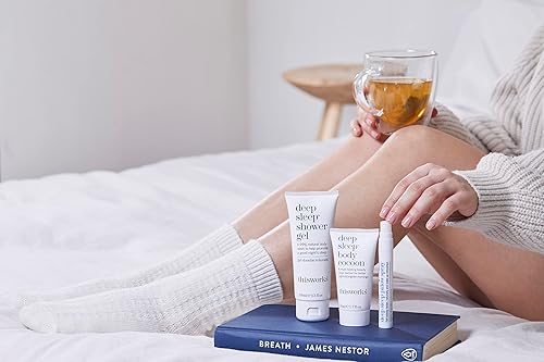 Miniatura 6 de THISWORKS Sleep Plus Pillow Spray de acción rápida natural con aceites esenciales de lavanda, vetiverto y manzanilla, 3.3 fl oz