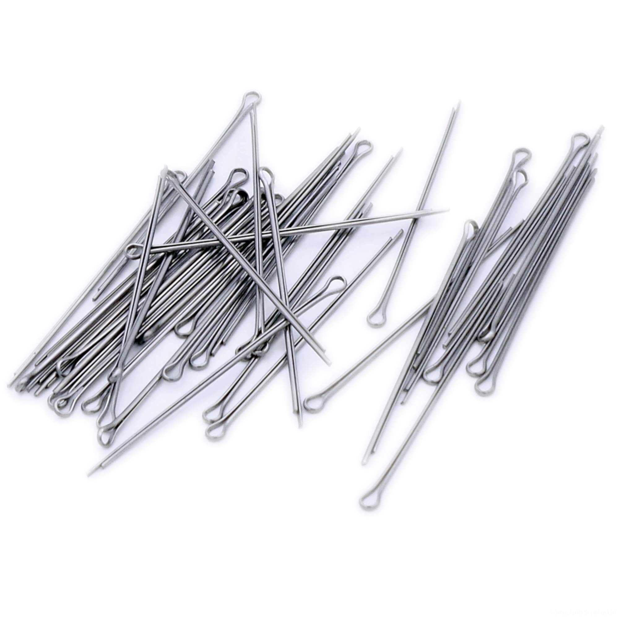Singularity Supplies Silver M1 (1Mm X 20Mm) Split Cotter Pin - Stainless Steel (A2) (Pack Of 40)