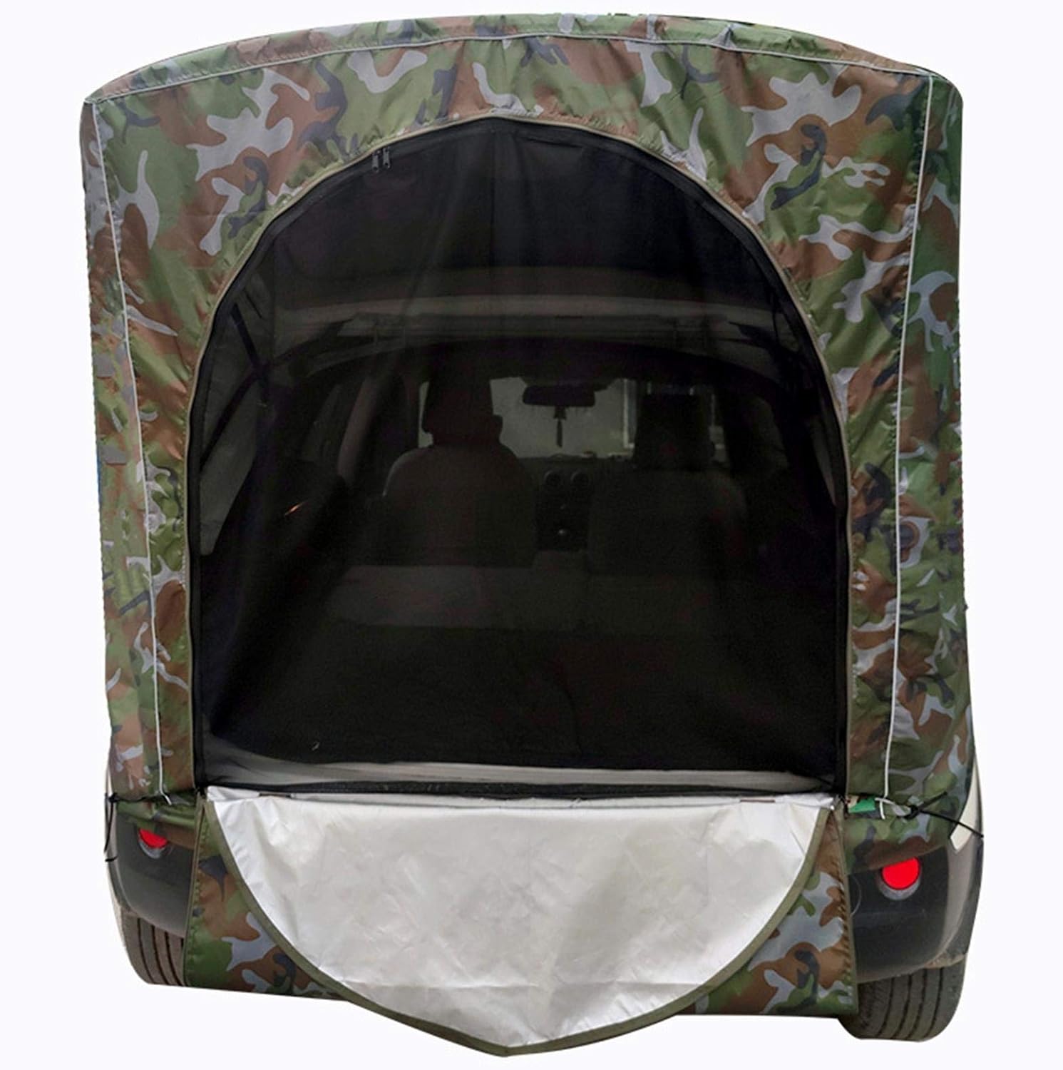 SUV Truck Tent Tailgate Shade Awning Tent for Car Travel Small to Mid Size SUV for Camping Hiking Fishing Family Camping Car Tent - Waterproof Car Sun Shelter