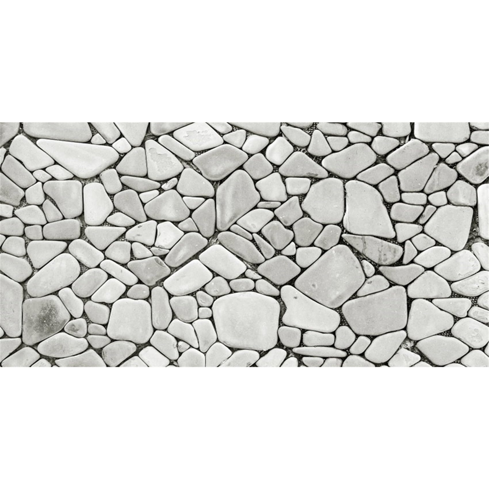 MIRRORANG 91x50cm White Stone Aquarium Background Rocky Fish Tank Background Rock Terrarium Background Durable Vinyl Background โ image 1