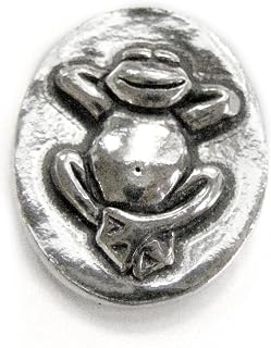 Basic Spirit Frog/Smile Handcrafted Lead-Free Pewter Pocket Token Coin CN-27