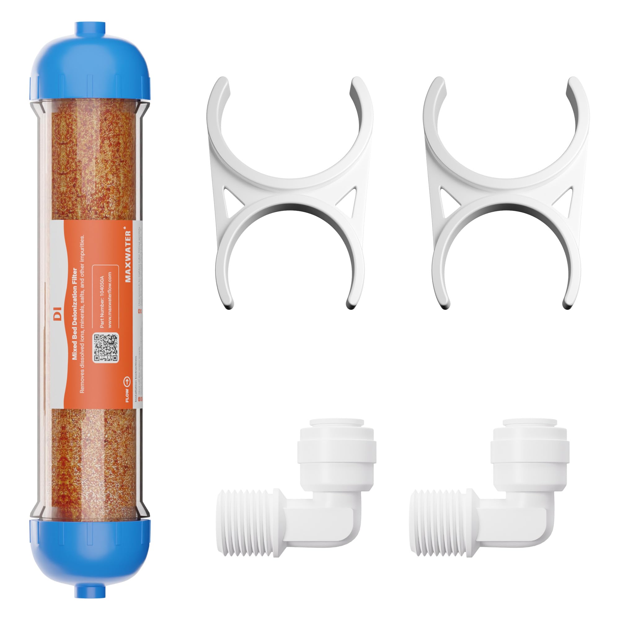 gemischt Bett Ionen-Austausch Aquarium Filter 0 ppm RO. DI nachfüllbar Gehäuse