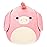 Squishmallows Original 12-Inch Maudie Pink Donkey with White Fuzzy Belly - Official Jazwares Plush